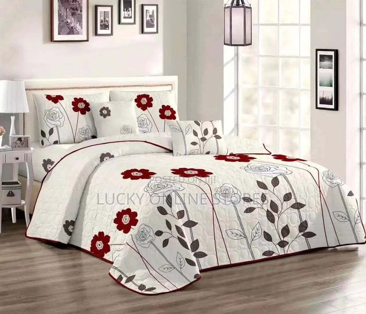 4pcs Bed Spread Set