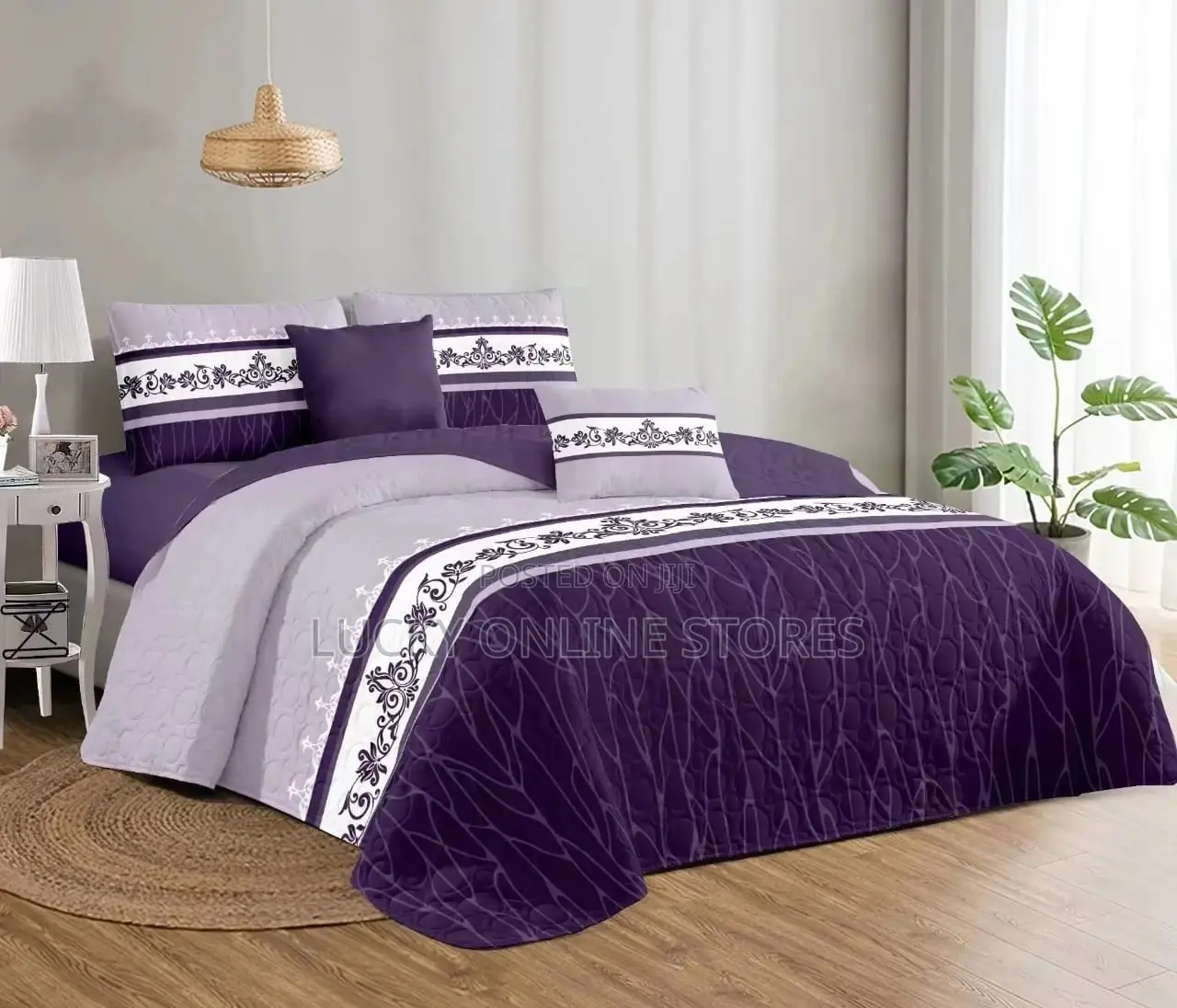 4pcs Bed Spread Set