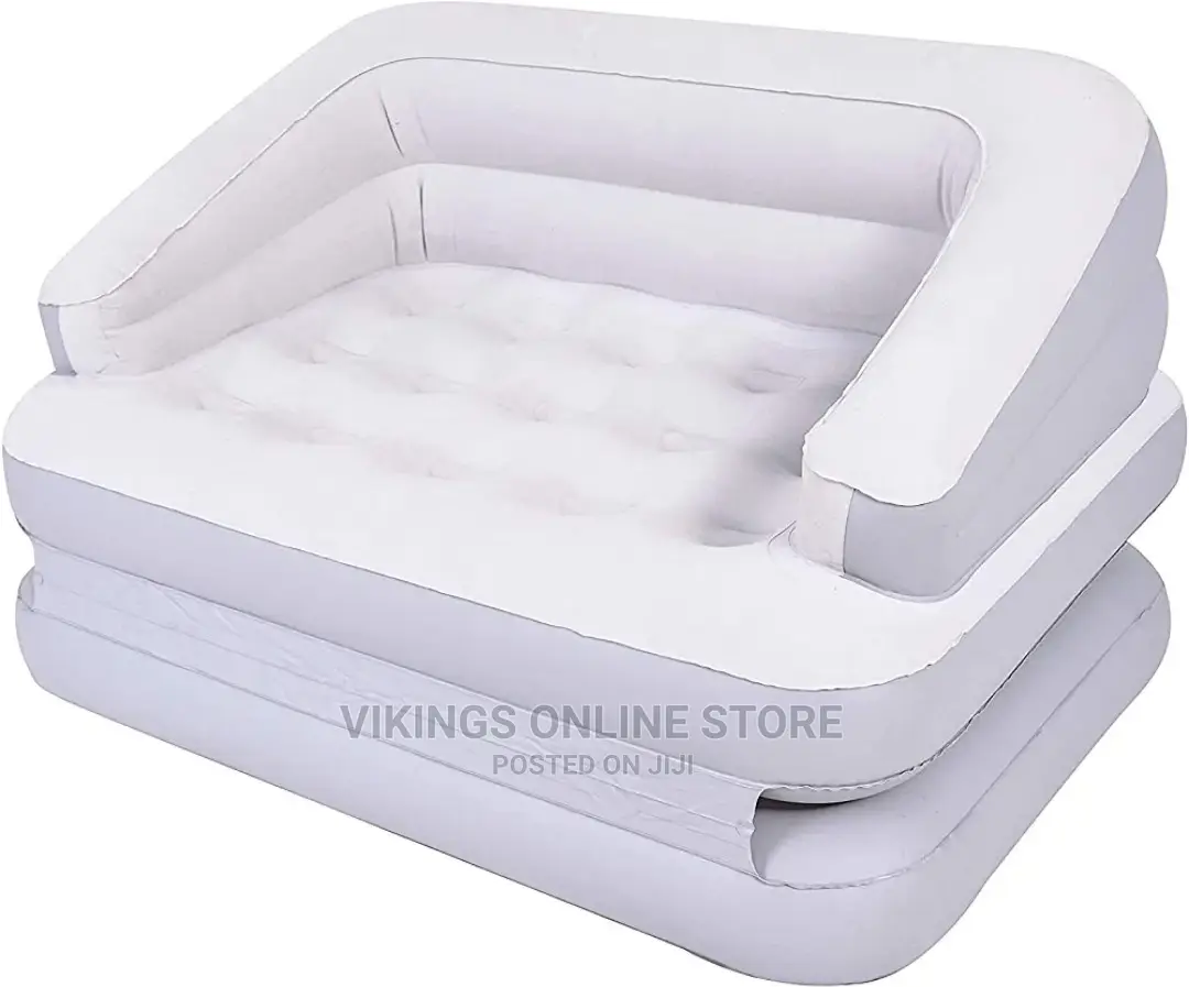 JILONG 5-In-1 Flocked Sofa Bed Furniture Indoor Air Sofa