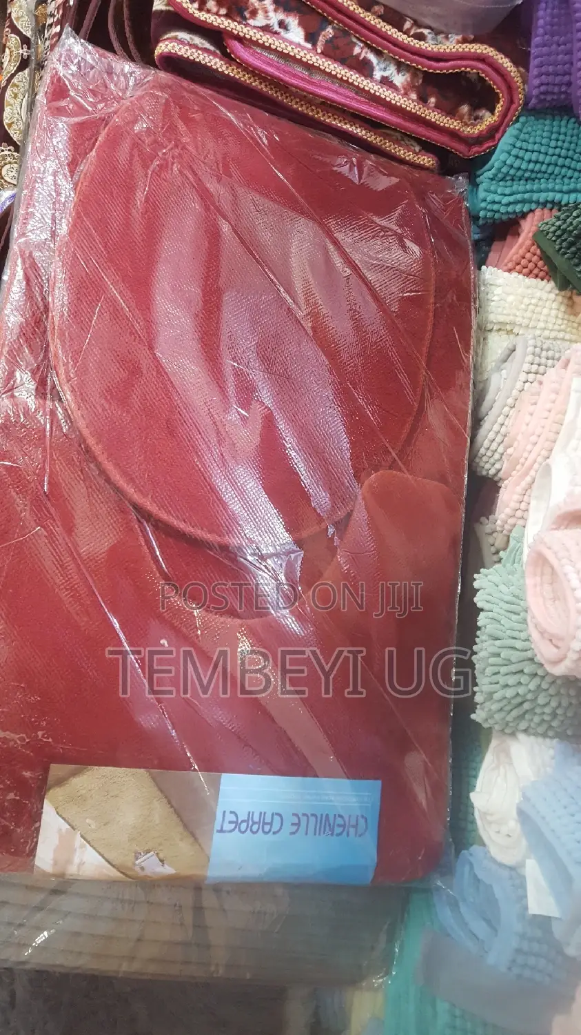 3 Piece Bathroom Rug Set