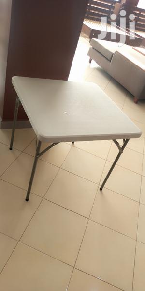 Squared Plastic Foldable Table