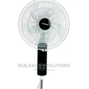GEEPAS 16" Touch Switch 3 Speed Stand Fan With Remote