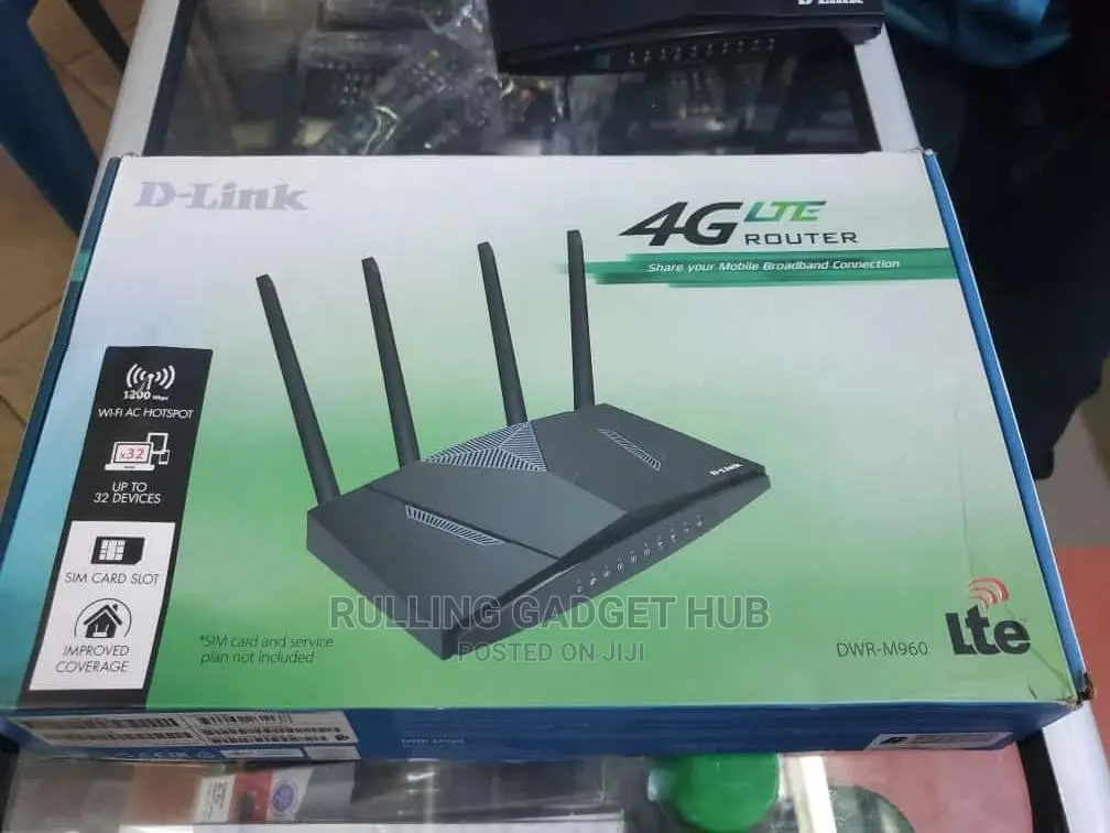 D-Link 4g/5g Router With 4 Stand
