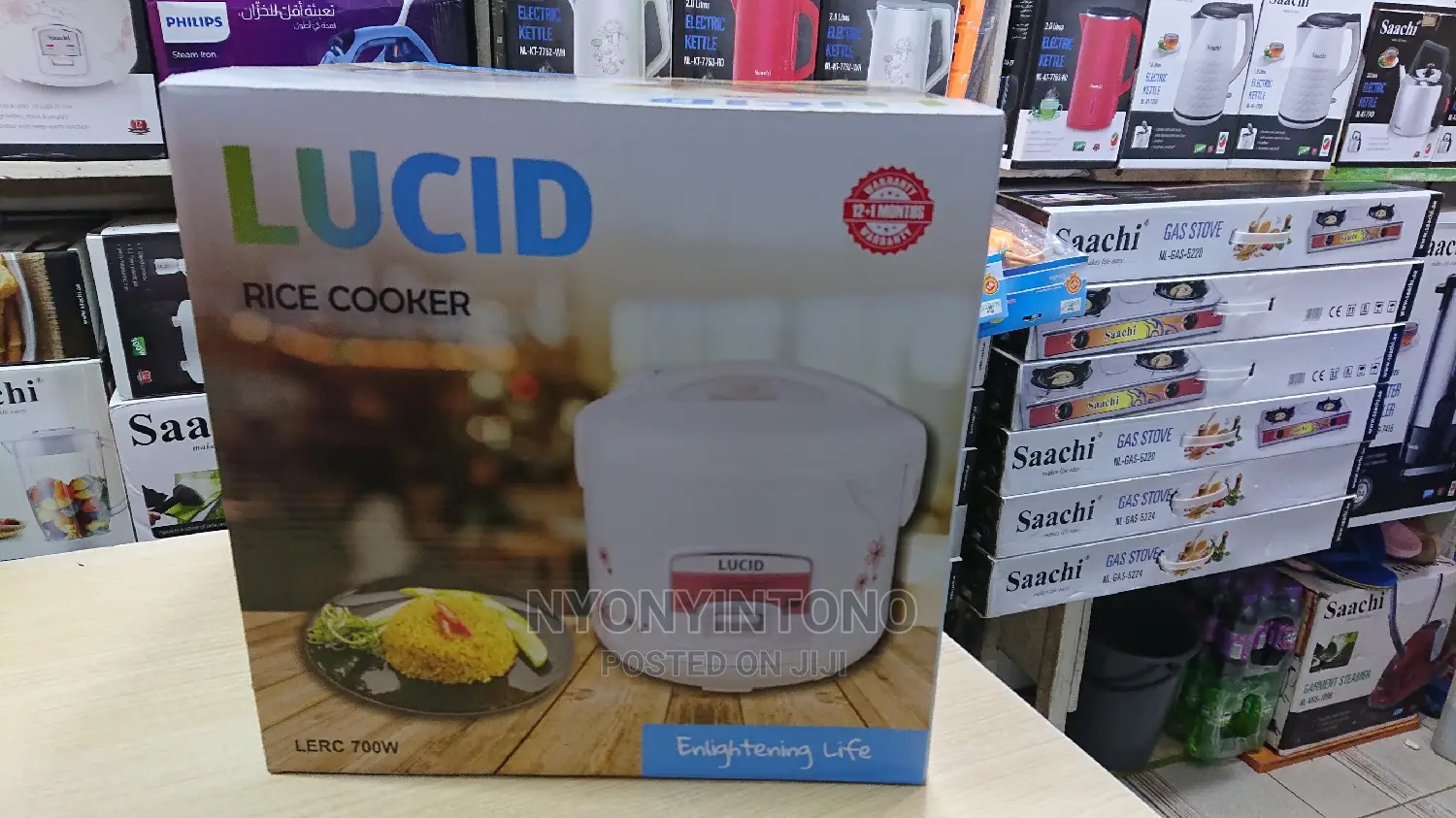 Lucid High Quality 1.8liter Ricecooker With 1year Warranty