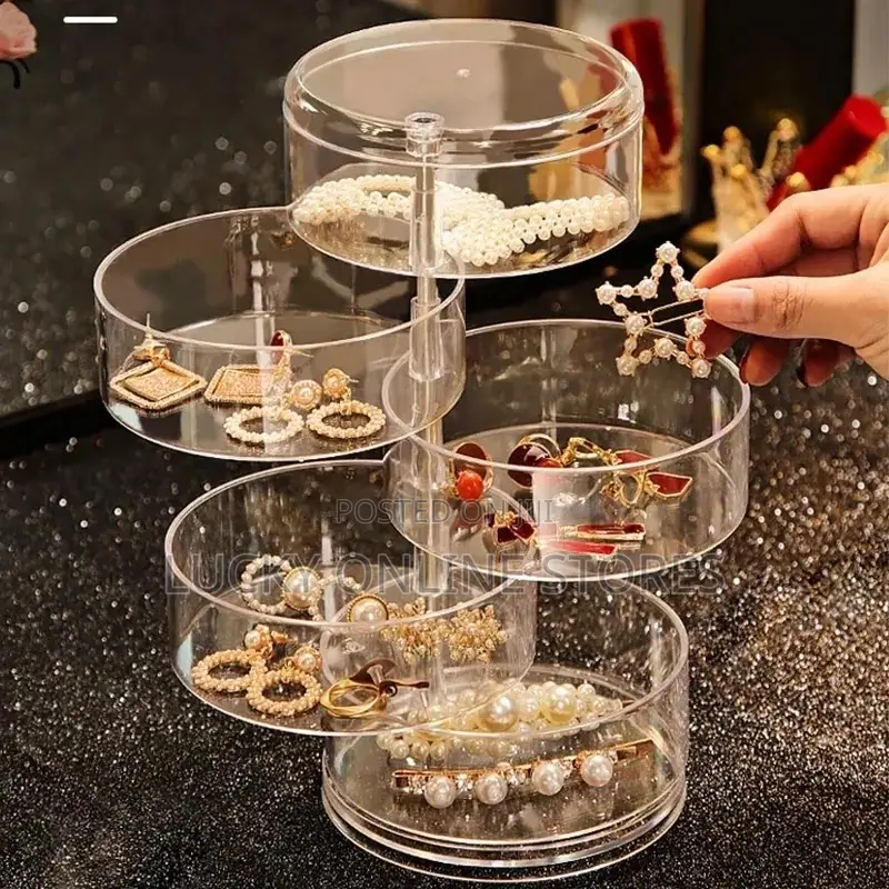 Rotating Jewelry Storage Box