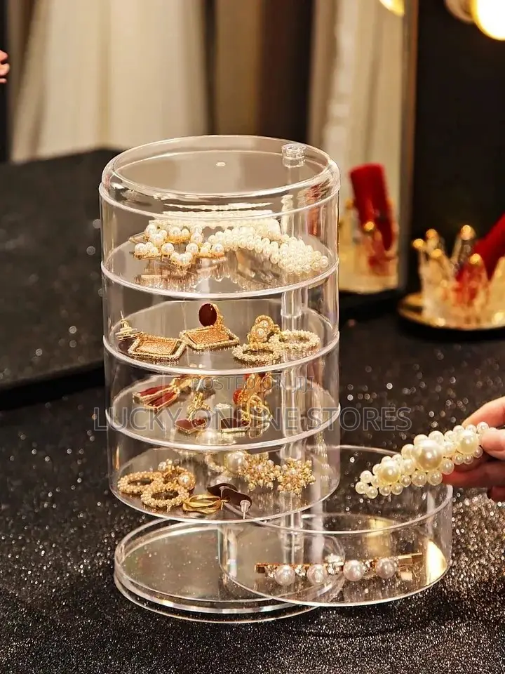 Rotating Jewelry Storage Box