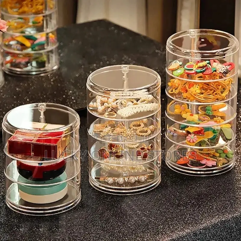 Rotating Jewelry Storage Box