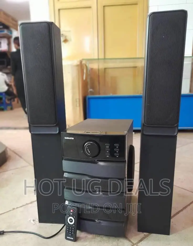 Bluetooth Home Theater Speaker 2.1 Loud Woofer - Black