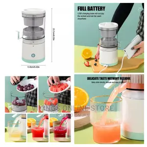 Portable Electric Citrus Juicer Rechargeable