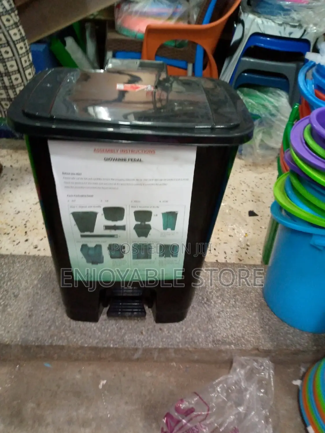 Plastic Dust Bins