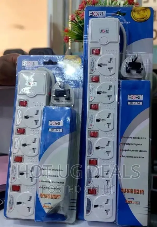 4 Way 6 Way Heavy Duty Extension Cable