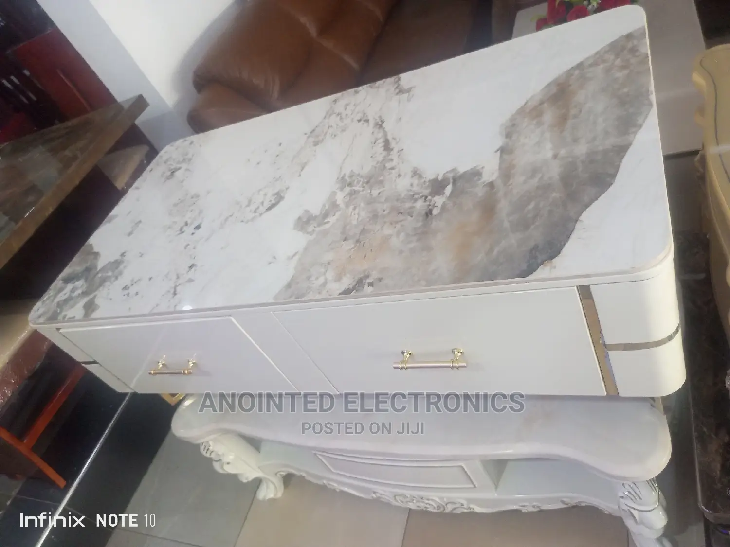 Executive Center Table Marble