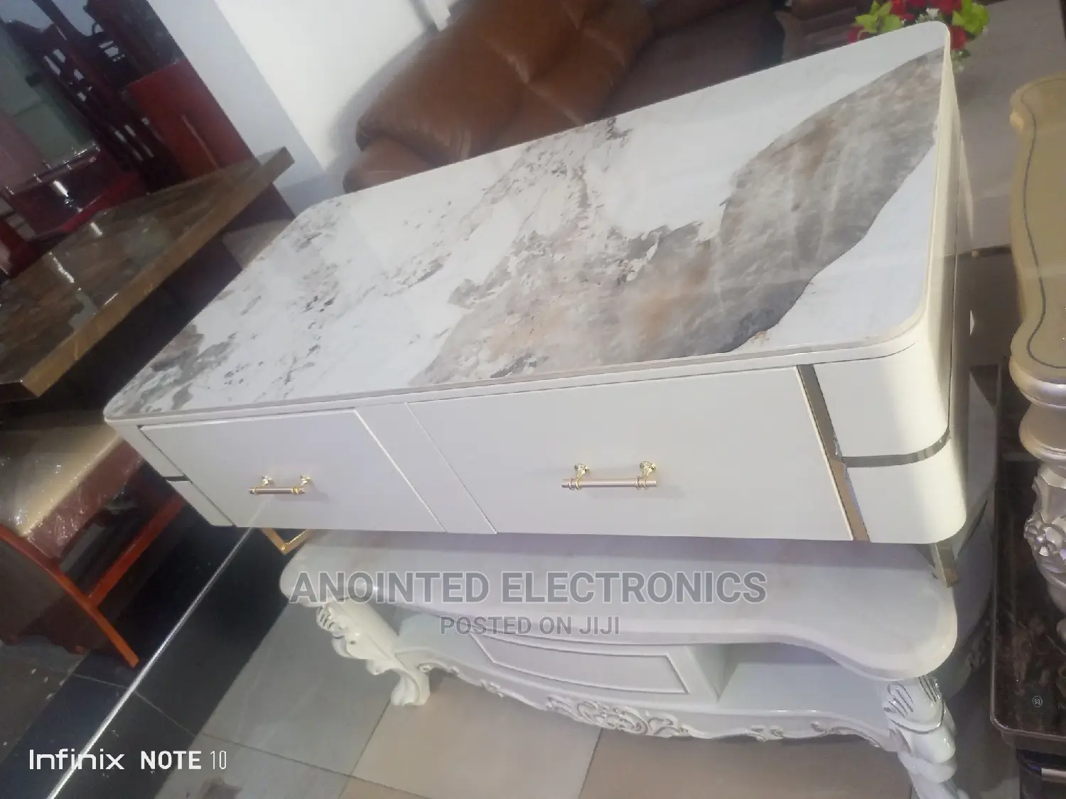 Executive Center Table Marble