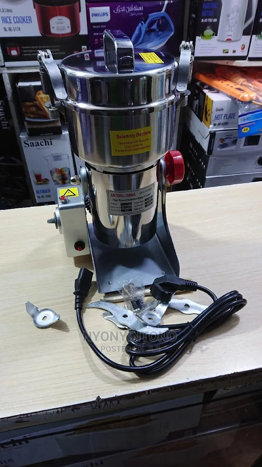 Ultra Powerful 500A Electric Grinder Than Grinds Everything