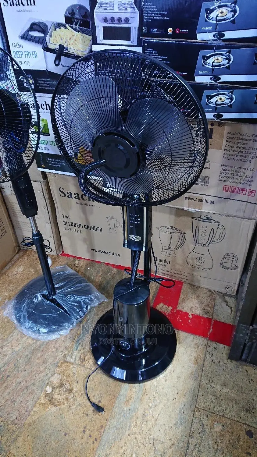 Smile Mist Fan, Humidifier, Air Freshner Has Remote Control
