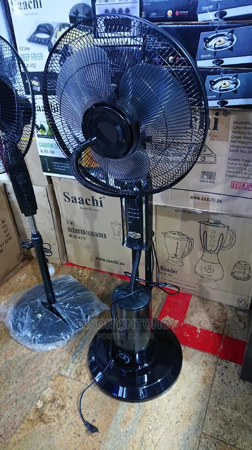 Smile Mist Fan, Humidifier, Air Freshner Has Remote Control