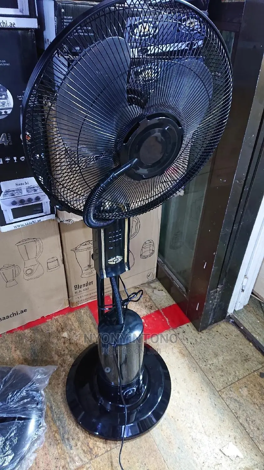 Smile Mist Fan, Humidifier, Air Freshner Has Remote Control