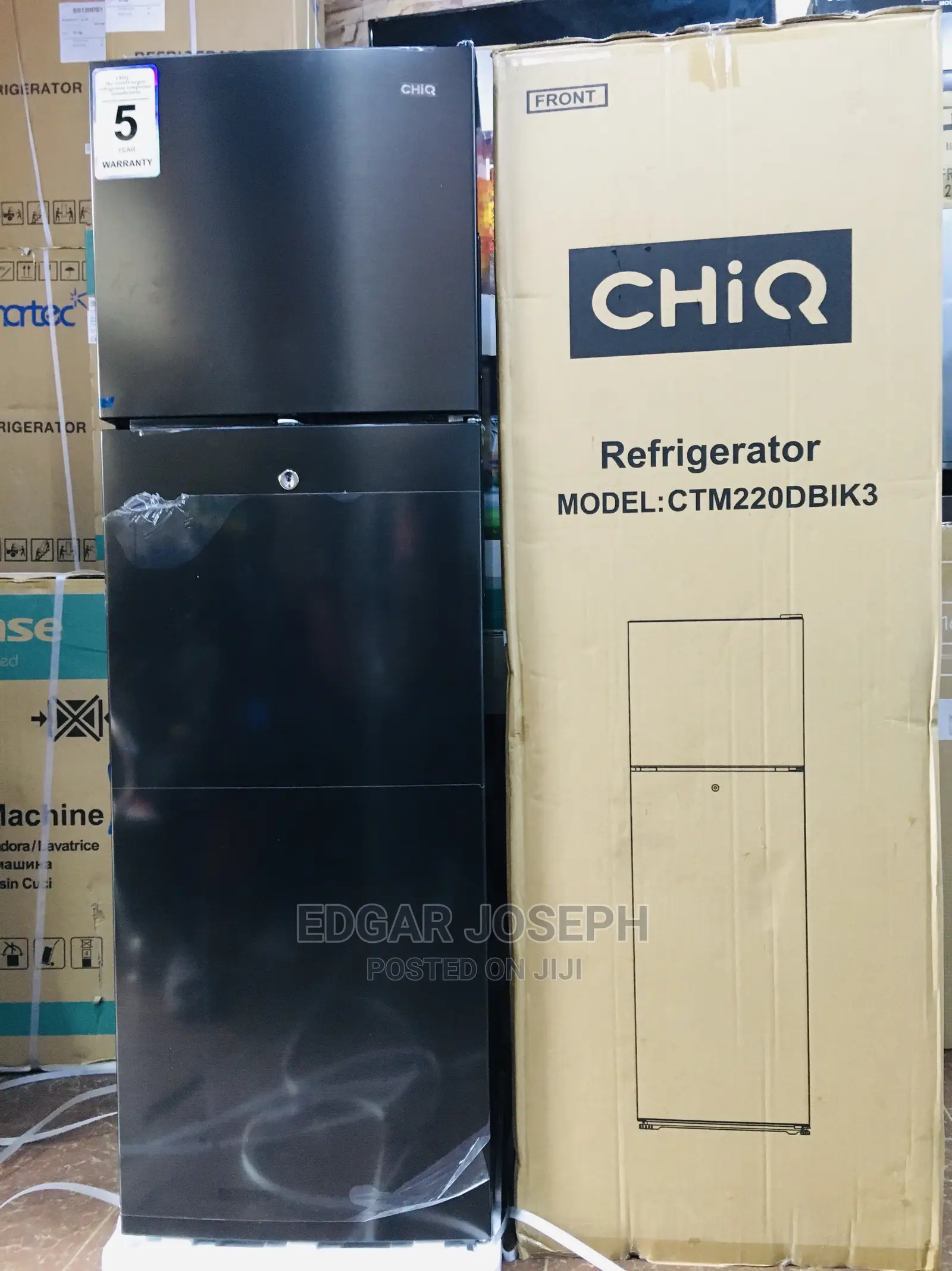 Chiq Refrigerator 220L