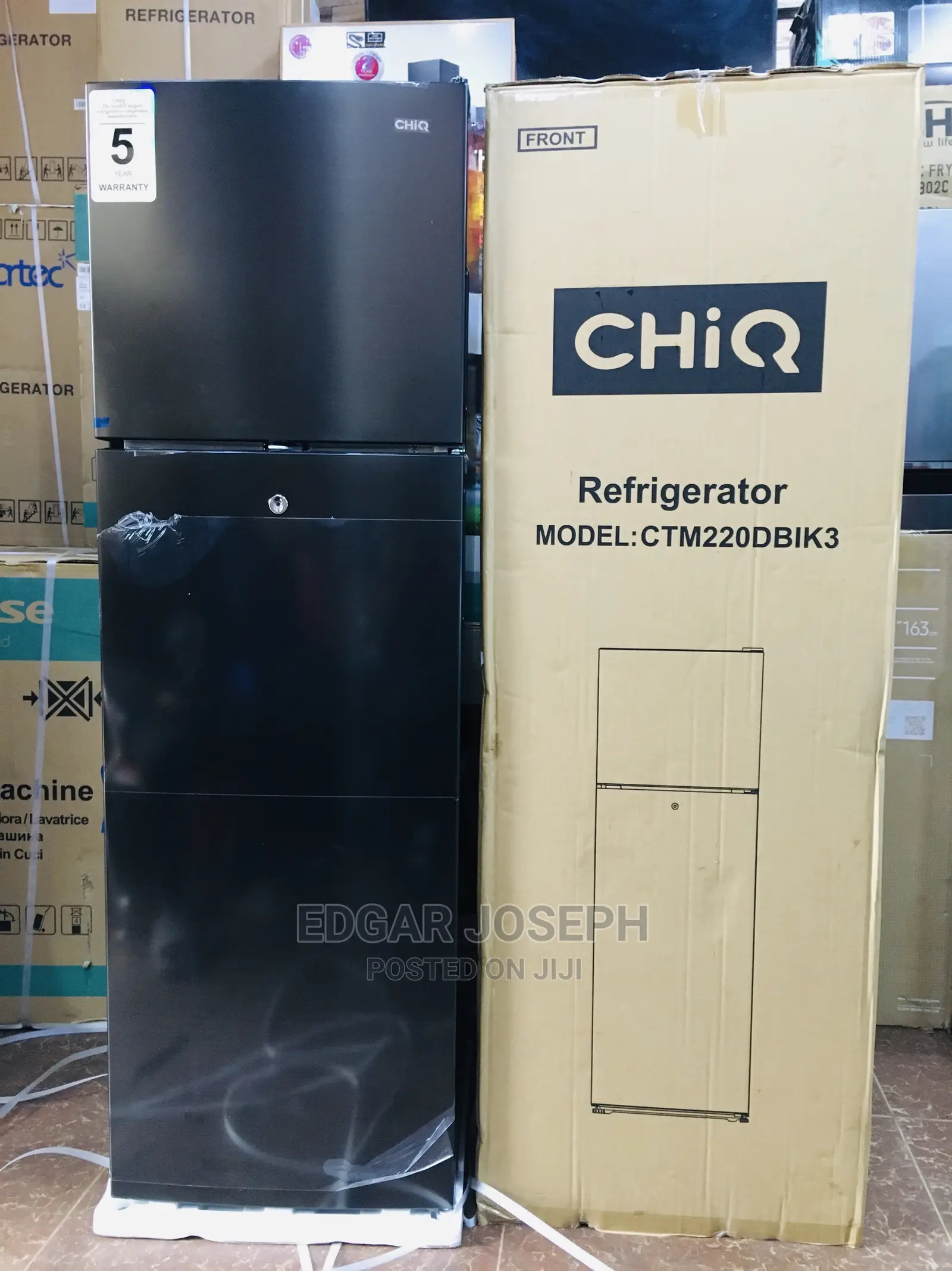 220L Refrigerator Chiq
