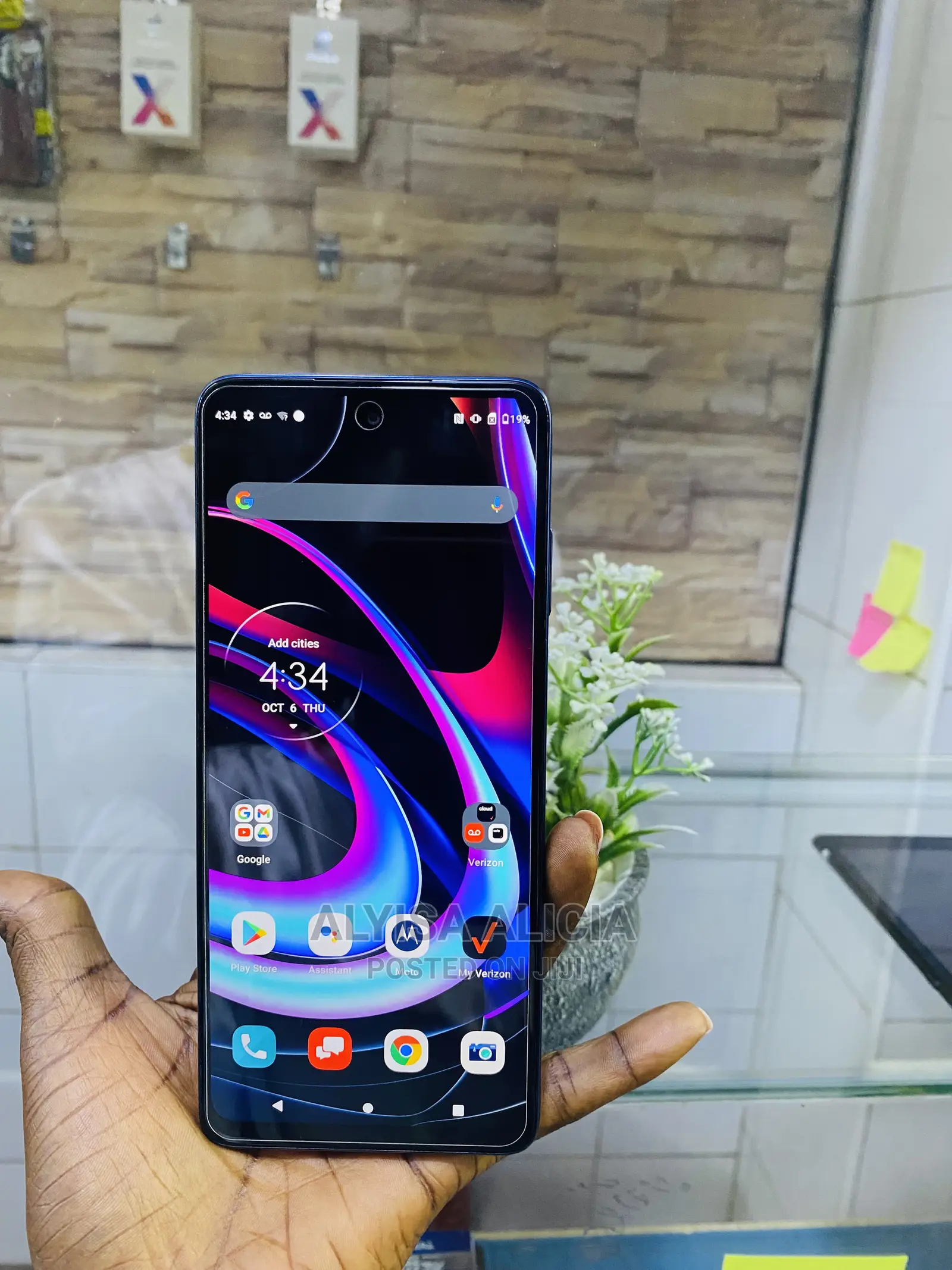 Motorola Edge 5G UW (2021) 128 GB Blue
