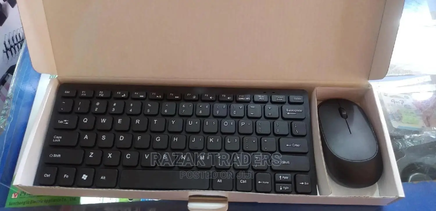 Wireless Keyboard With Mouse Combo