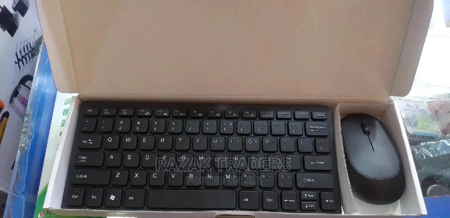 Wireless Keyboard With Mouse Combo
