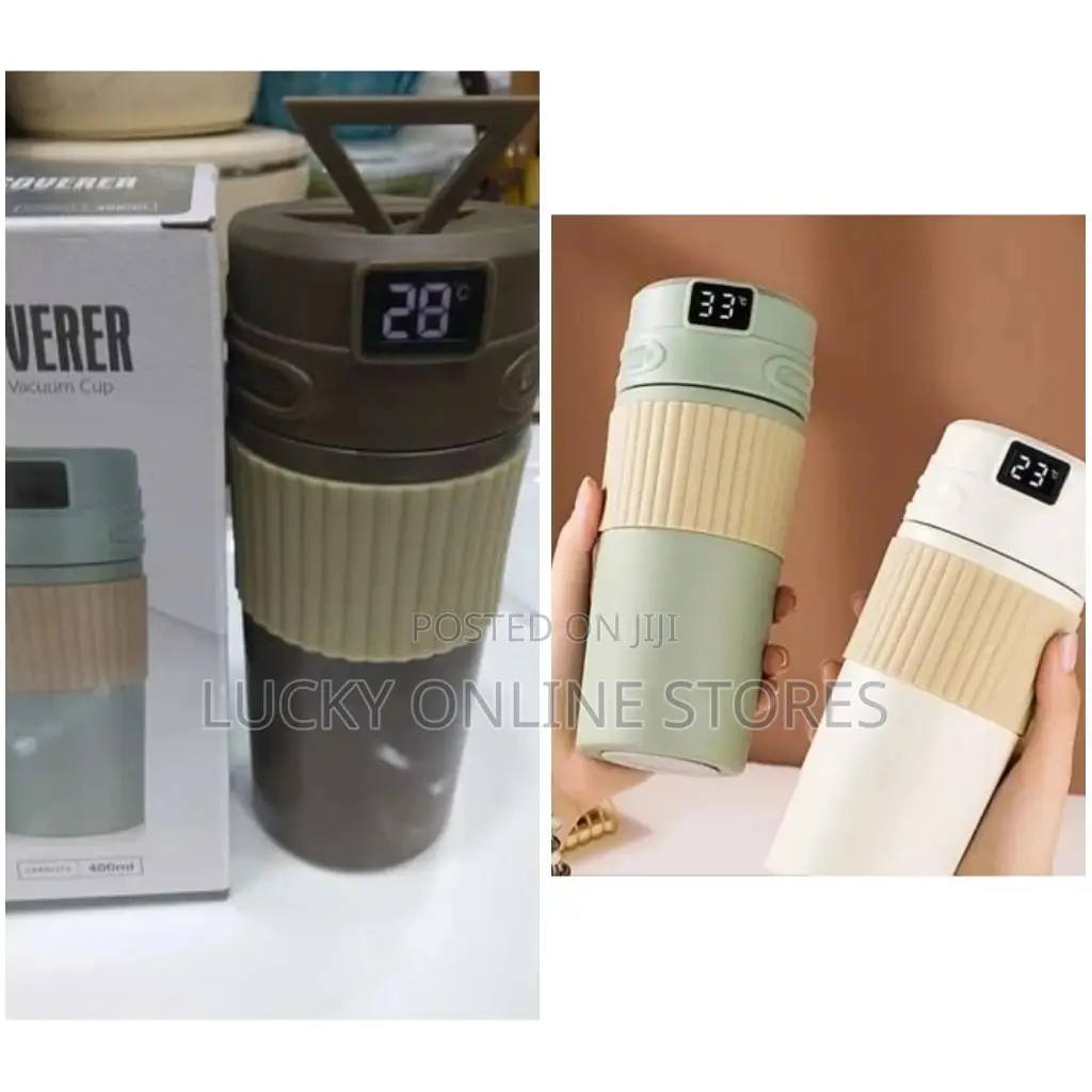 Travel Vacuum Mug With Temperature Display