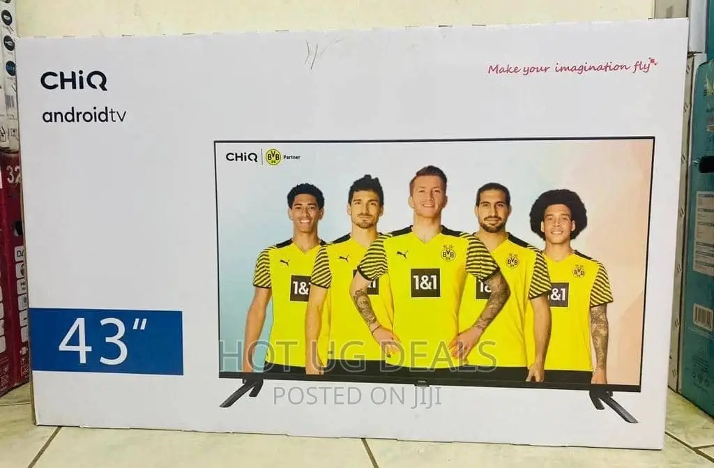 Chiq 43 Framless Andriod Smart Tv With Inbuilt Free To Air