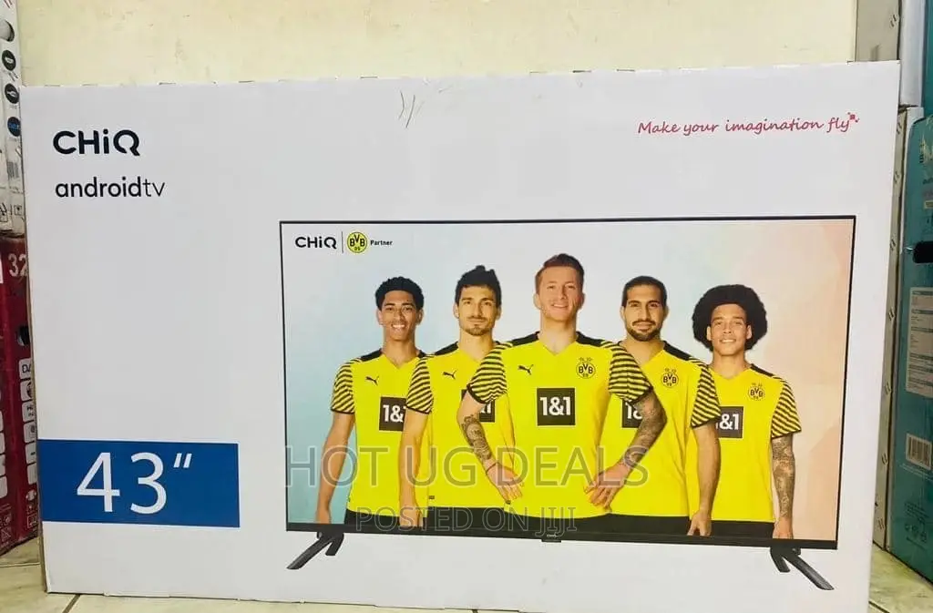 Chiq 43 Framless Andriod Smart Tv With Inbuilt Free To Air