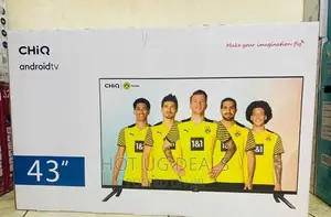 Chiq 43 Framless Andriod Smart Tv With Inbuilt Free To Air