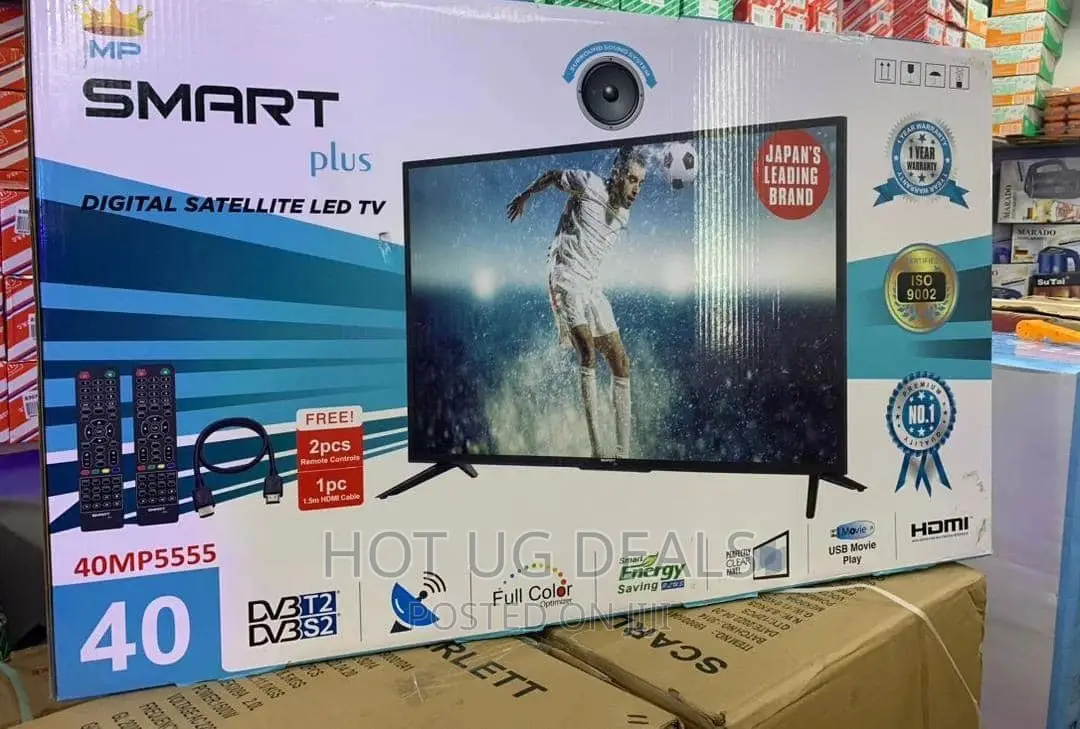 Smartplus 40inch Digital Tv With Inbuilt Free to Air- Black