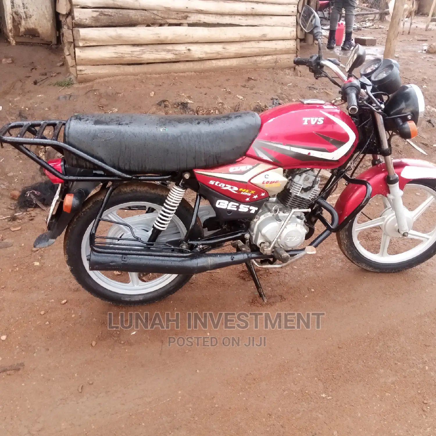 TVS HLX 125 2021 Gray