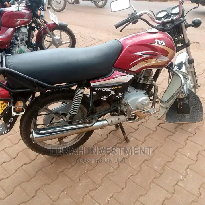 TVS XL 100 2020 Red