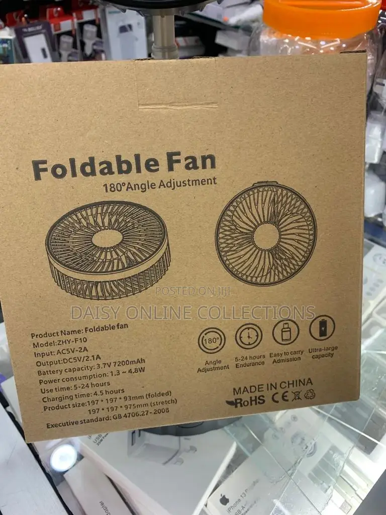 Portable Round Fan