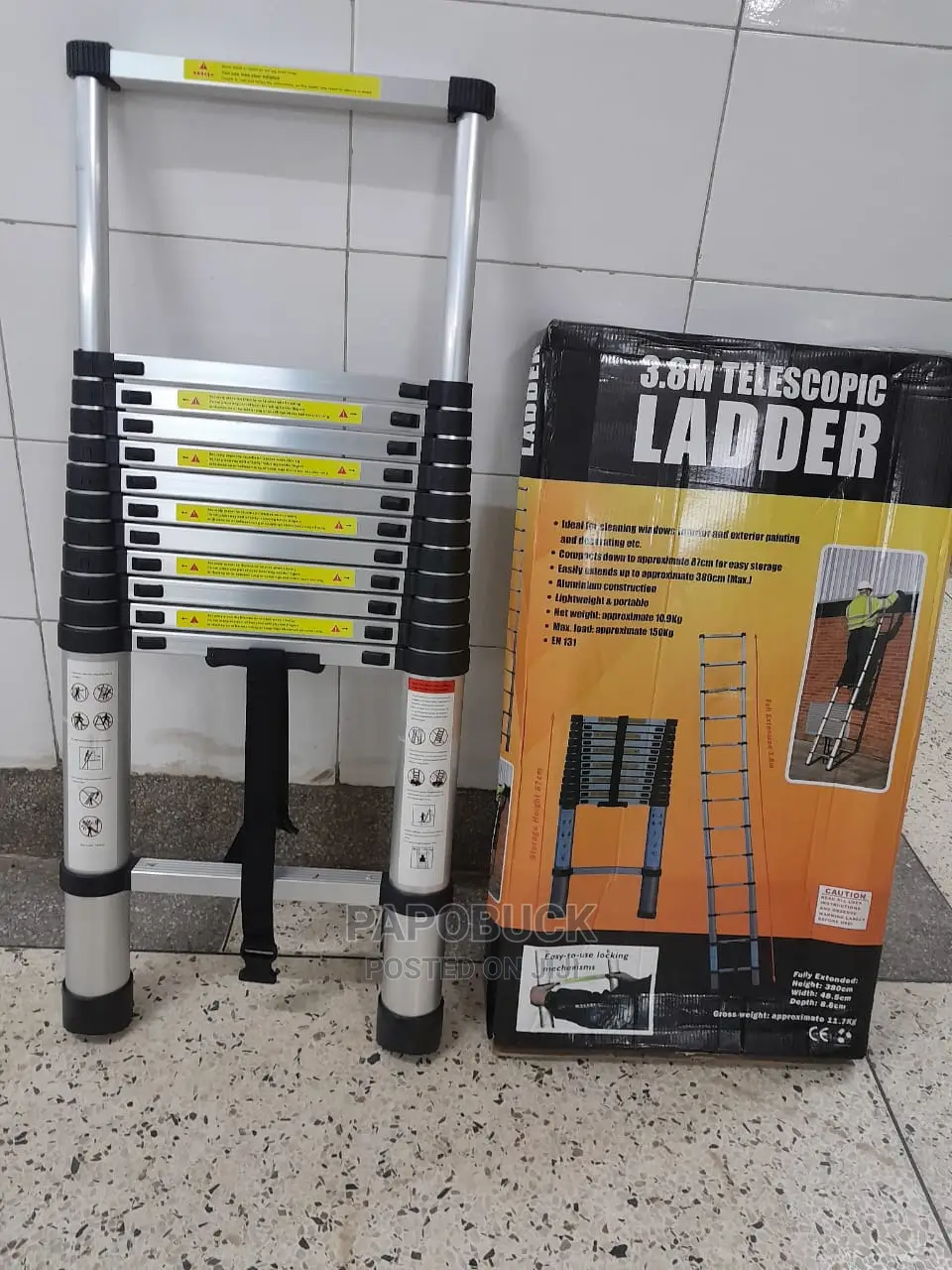 3.8m Telescopic Ladder