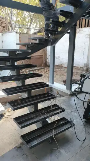 Floating Steel Stairs