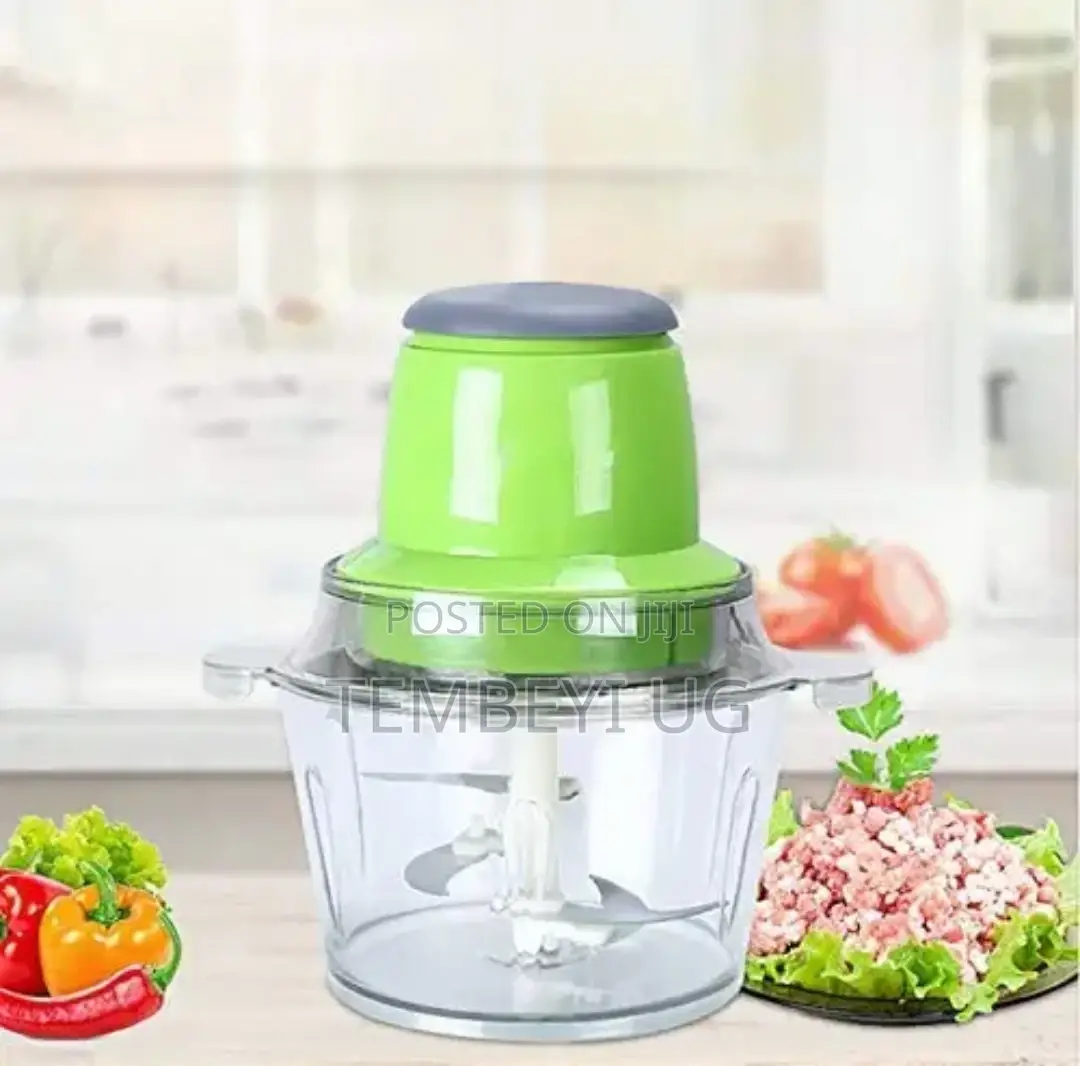 Electric Food Chopper/ Meat Grinder, Greeen