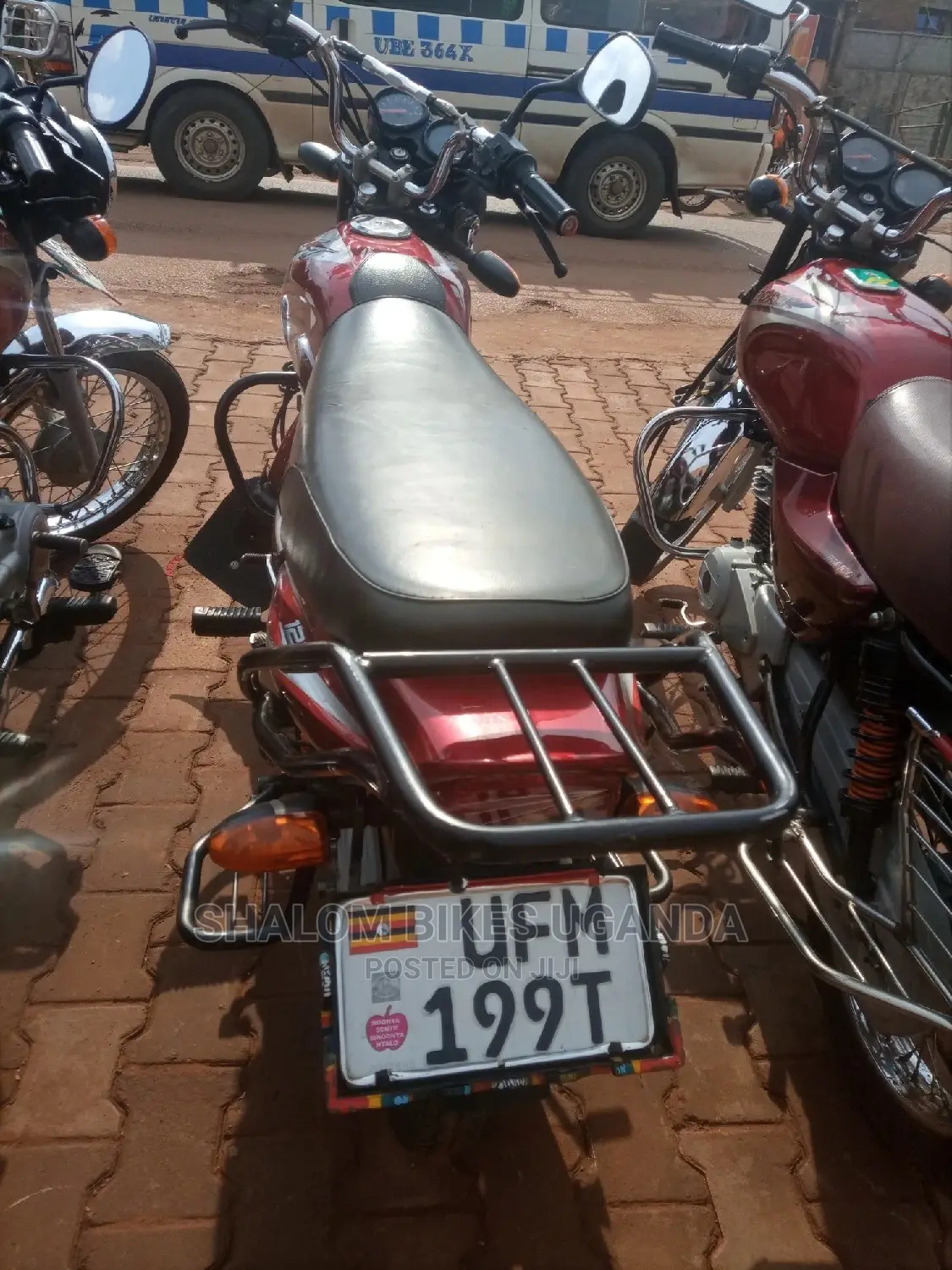 Haojue HJ150-3A 2023 Red