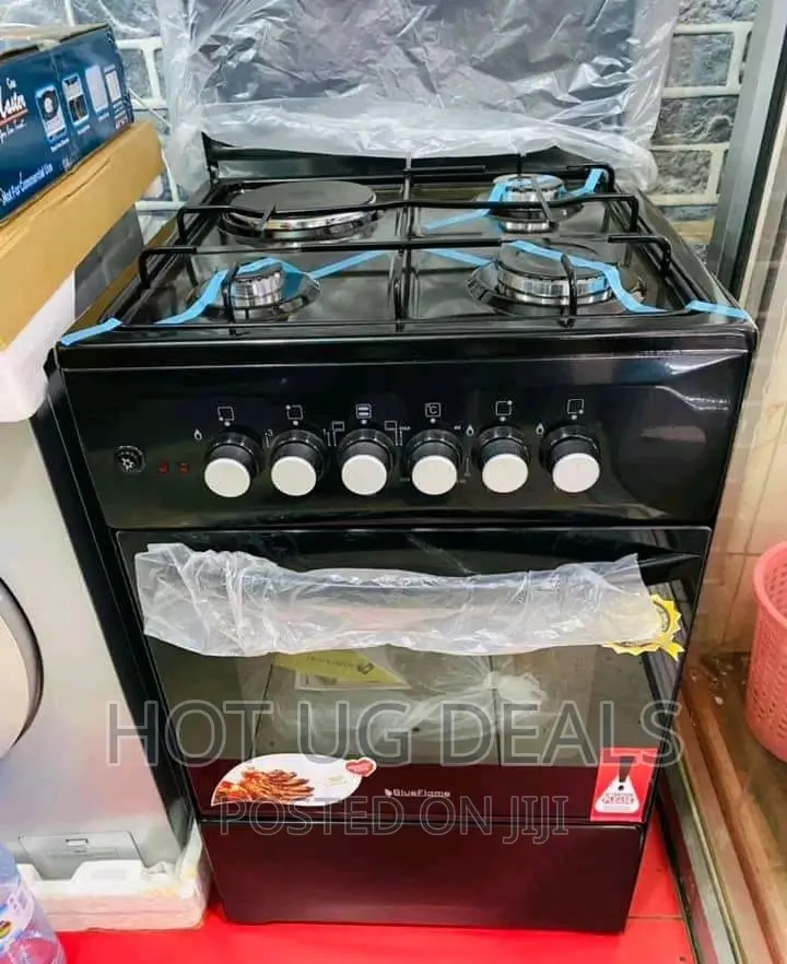 Blueflame 3 Gas + 1 Electric Plate Gas Cooker Oven