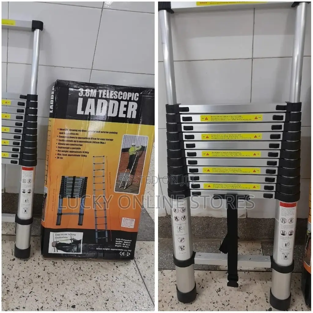 3.8m Telescopic Ladder