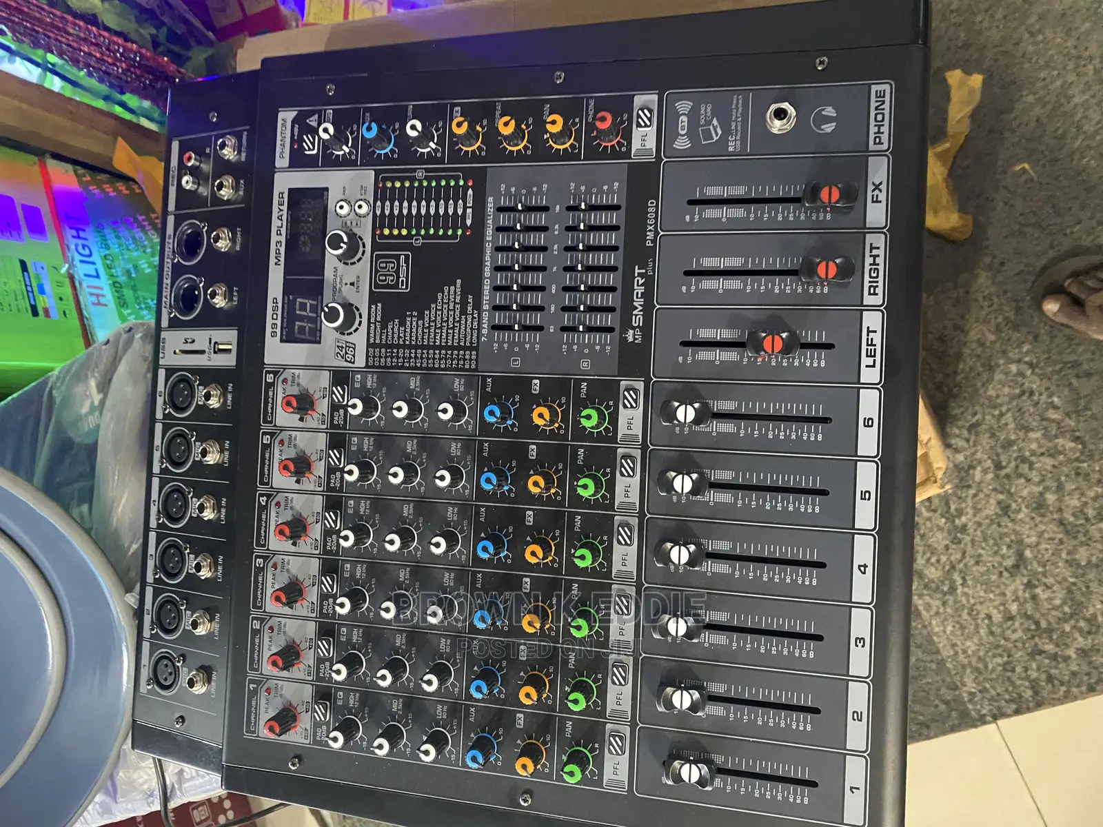 Mp Smart Amp Mixer 6ch+