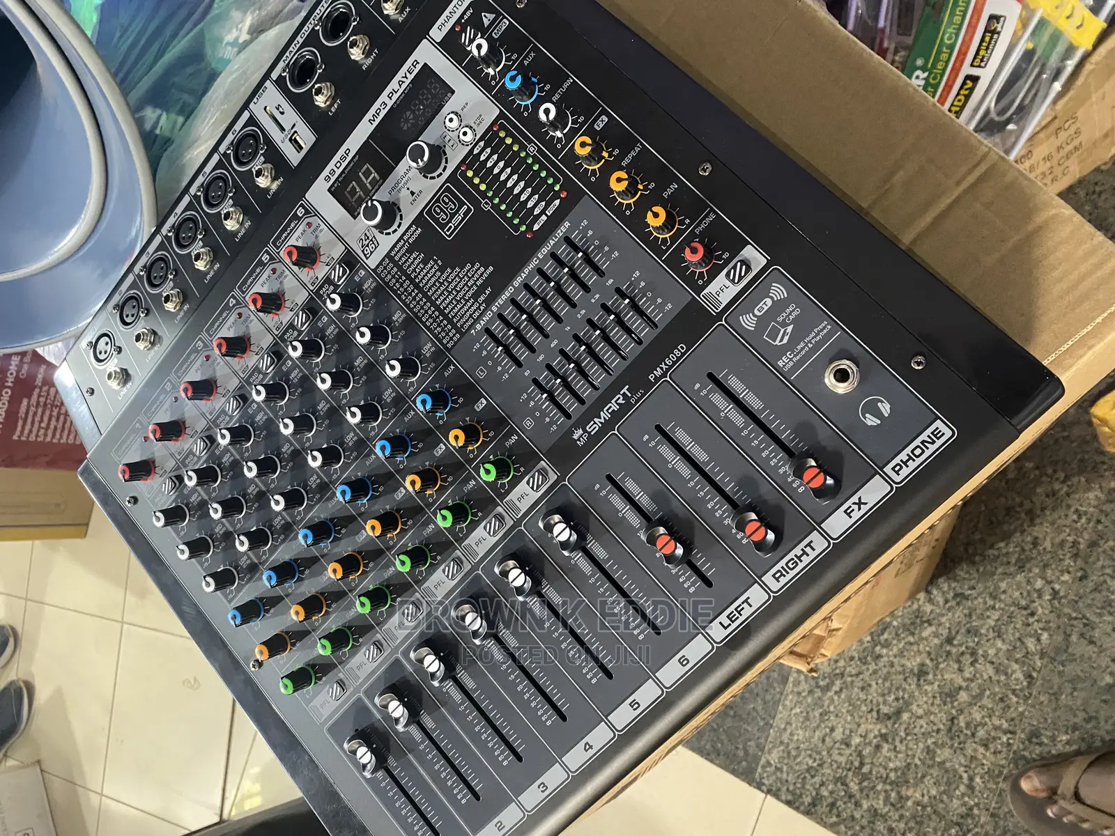 Mp Smart Amp Mixer 6ch+