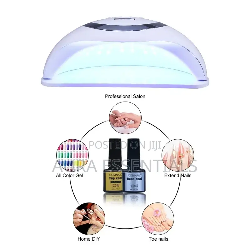 168w Double Hands/ Feet Quick Led Uv Nail Lamp