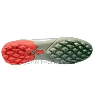 Men's Fair Play Soccer Shoes-Silver,Orange