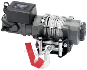UK DRAPER Expert Heavy Duty 12V Recovery Winch 1814kg