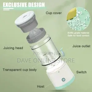 Portable Usb Charging Electric Wireless Fruit Juicer - 1L
