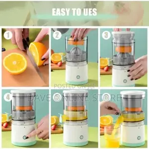 Portable Usb Charging Electric Wireless Fruit Juicer - 1L