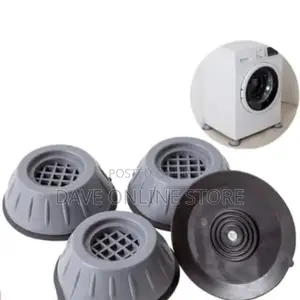 Anti-Vibration Stand Pad With Suction - 4 Pieces