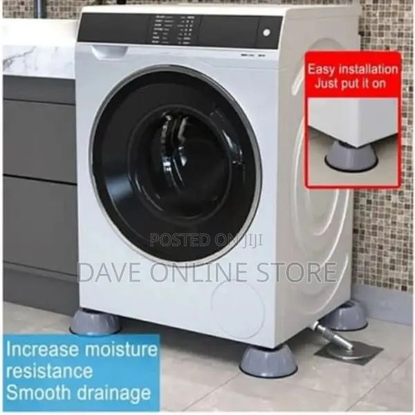4 Pieces Washing Machine Stand Pads