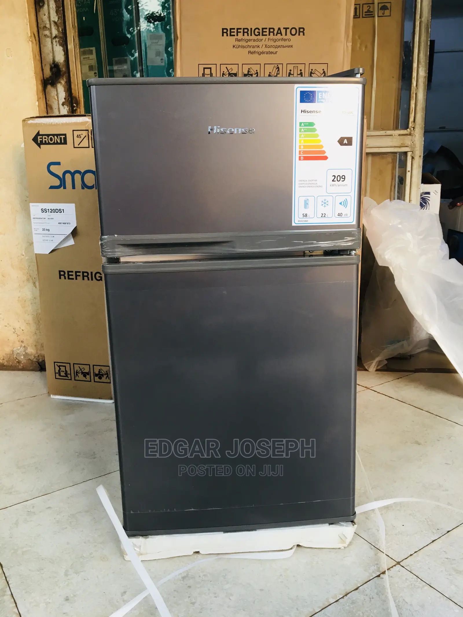 Hisense Brand New Refrigerator 120L